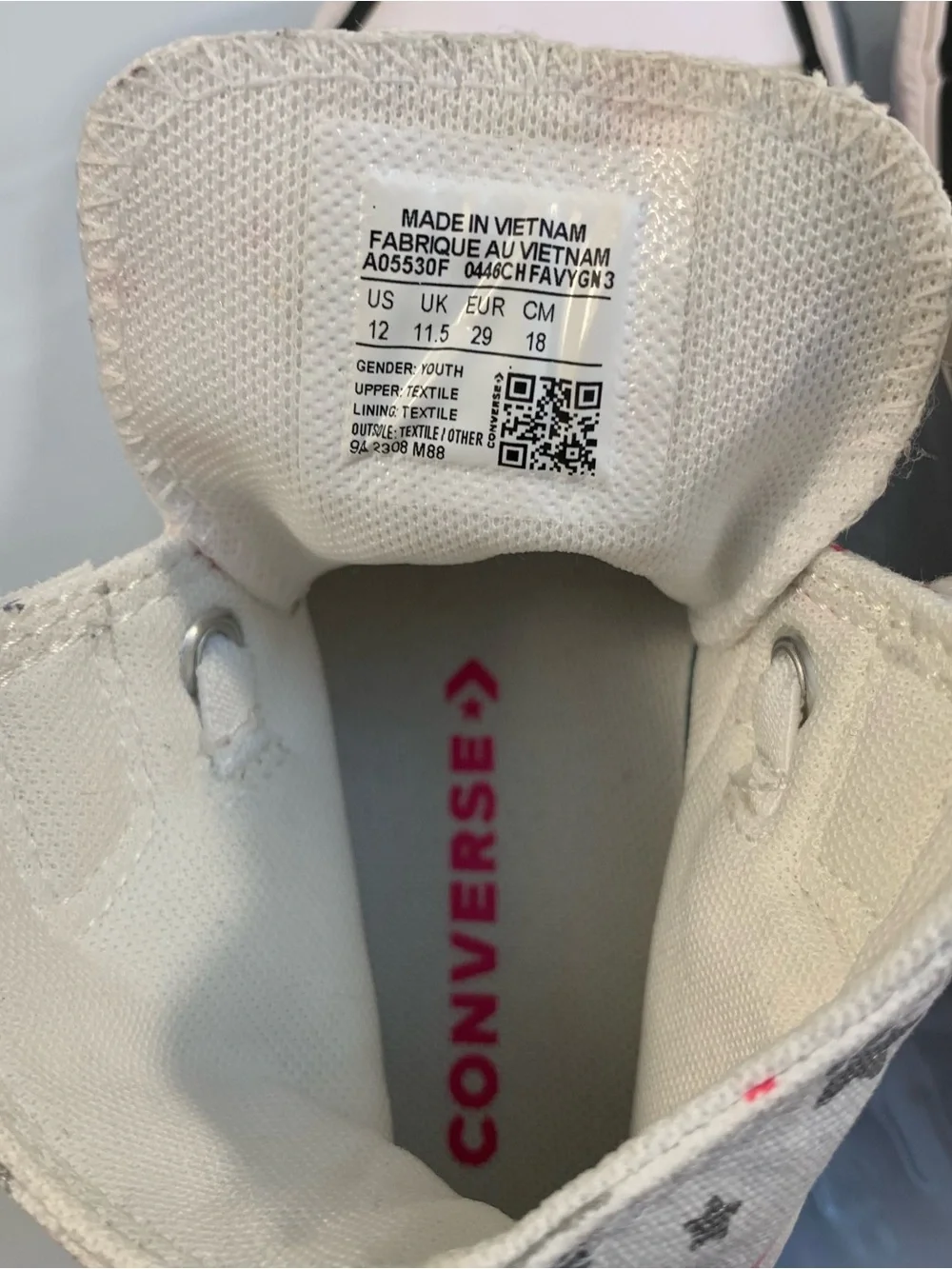 Converse white high